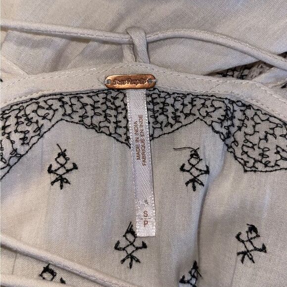 Free People Wild One Embroidered Top - Picture 15 of 16